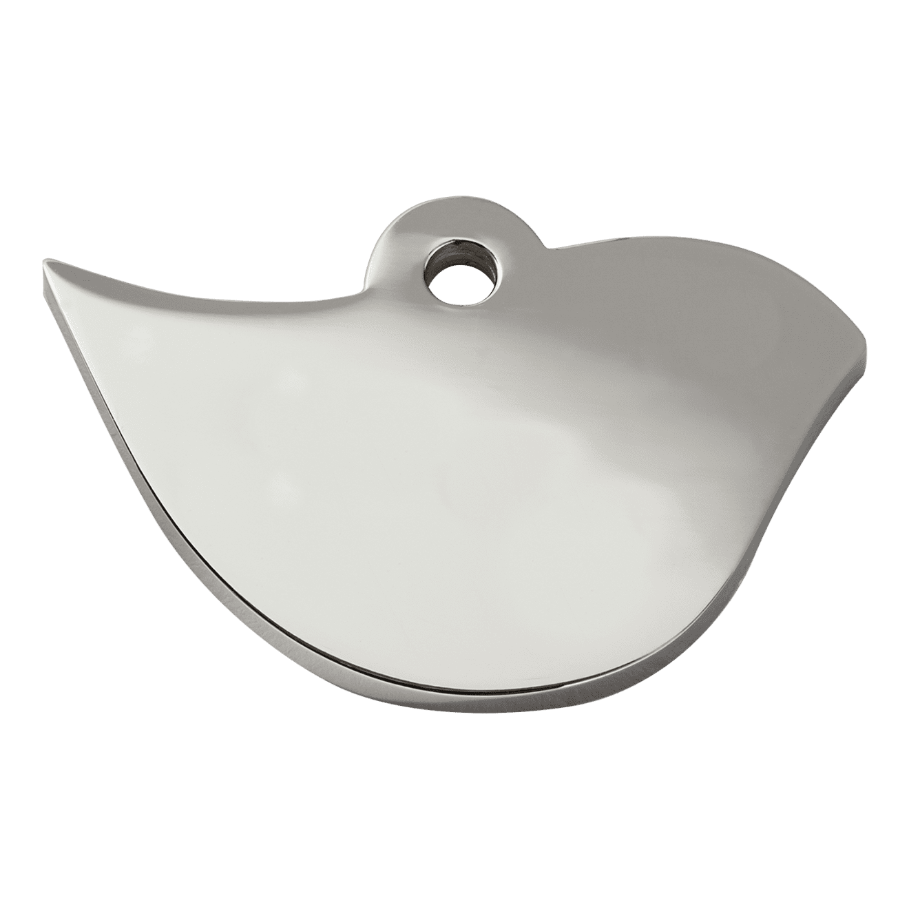 Rückansicht - Katzenmarke Swarovski Kristall Vogel S